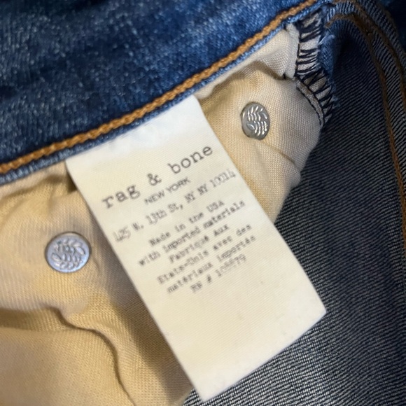 Rag & bone blue jeans size 25 - Picture 13 of 13